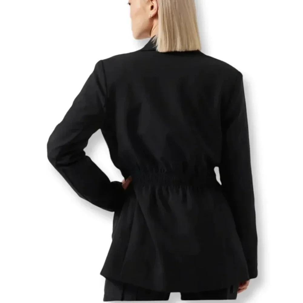 Athleta NWT Primatwill Career and Casual Blazer in Black Size 22 PLUS or 2XL - Picture 2 of 13